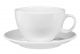 Porzellan - Modern Life - UNI - Milchkaffeetasse 0,37 mit Untertasse