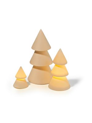 Leuchtende Weihnachtsbäume in Mini-Format - Größe S