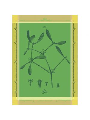 Garnier-Thiebaut - Geschirrtuch - GUI Botanique Vert