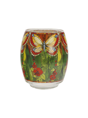 Windlicht Louis Comfort Tiffany - Schmetterlinge von Goebel