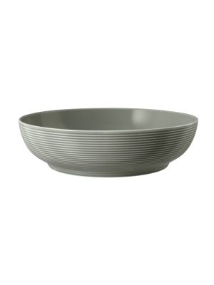 Porzellan - Beat perlgrau uni - Foodbowl rund 25 cm