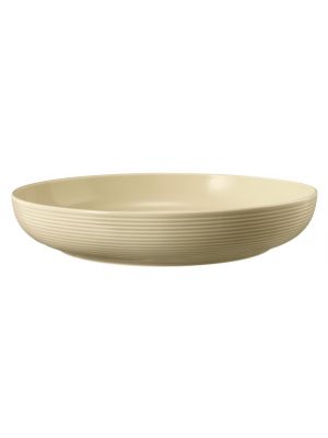 Porzellan - Beat sandbeige uni - Foodbowl rund 28 cm