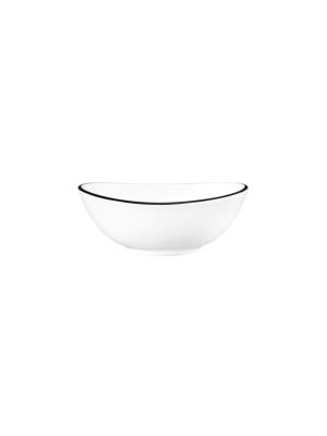 Porzellan - Modern Life - Black Line - Bowl oval 12 cm